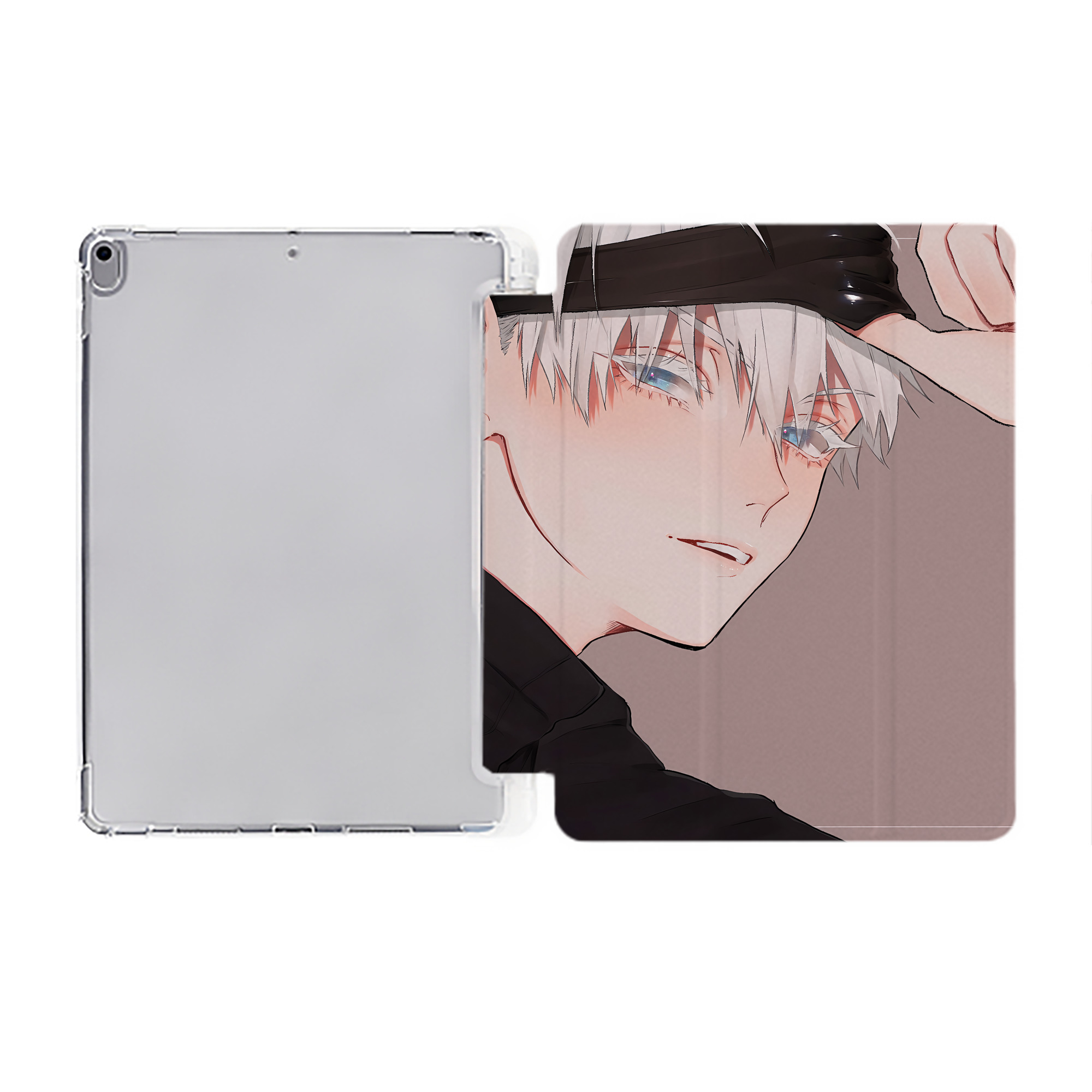 （画像用） SPY×FAMILY间谍家家酒 IPad ケース ペン収納付き 三つ折りスタンド PUレザー×シリコン 対応機種9.5/10.5/10.9インチ